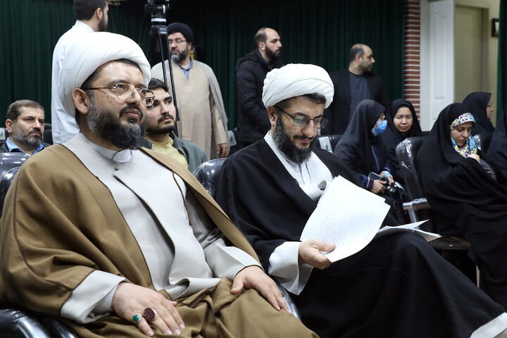 تصاویر/ نشست خبری همایش بیست و هفتمین کتاب سال حوزه