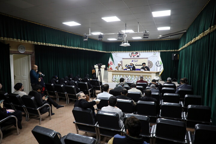 تصاویر/ نشست خبری همایش بیست و هفتمین کتاب سال حوزه