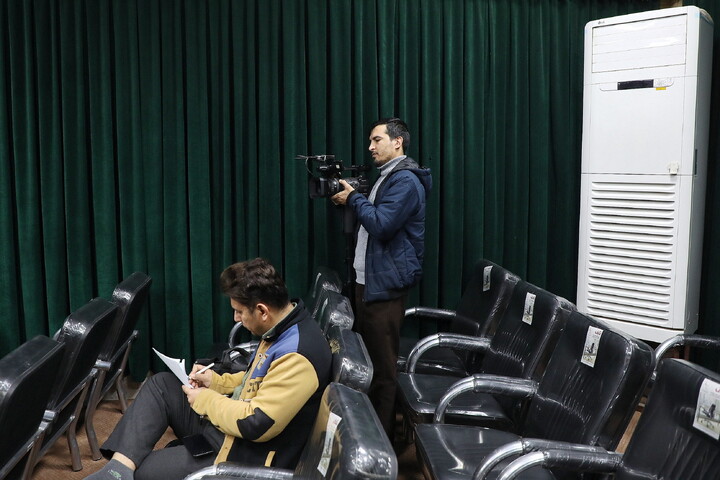 تصاویر/ نشست خبری همایش بیست و هفتمین کتاب سال حوزه