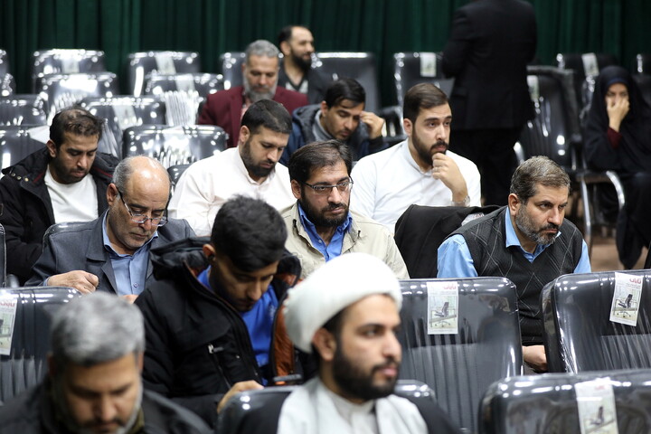 تصاویر/ نشست خبری همایش بیست و هفتمین کتاب سال حوزه