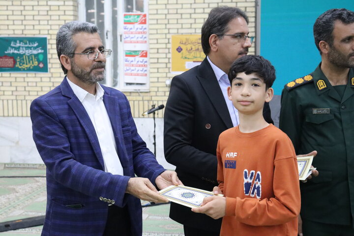 تصاویر/ مسابقات قرآن الفجر شهرستان دیّر