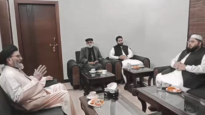 قائد ملت جعفریہ پاکستان سے مولانا شاہ اویس نورانی کی ملاقات / سانحہ نماز جمعہ پر افسوس اور انتہائی رنج و غم کا اظہار