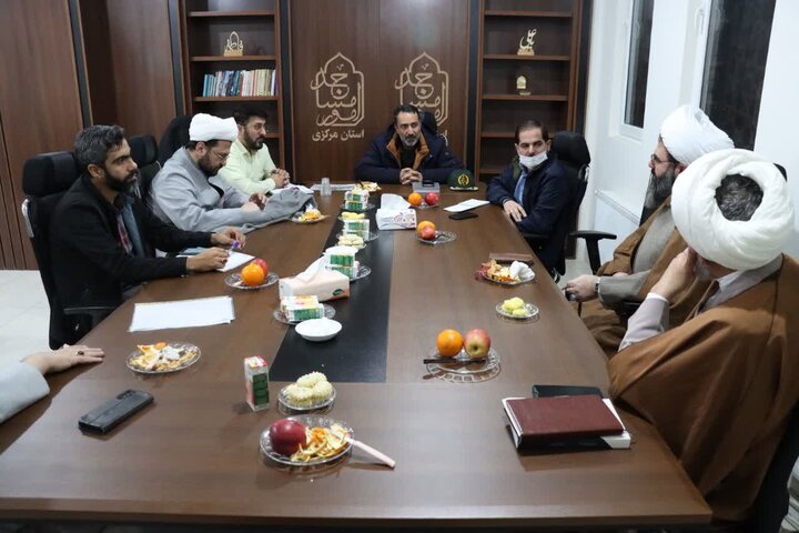 تصاویر/جلسه قرارگاه ملی مسجد استان مرکزی