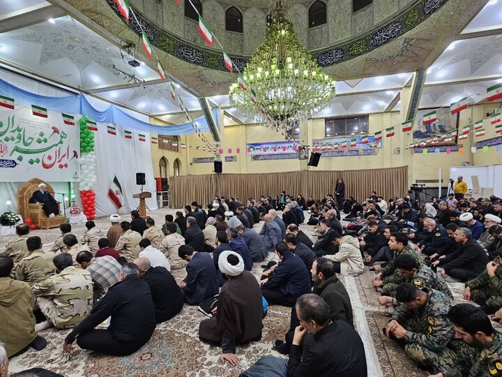 مراسم گرامیداشت دهه مبارک فجر در سنندج