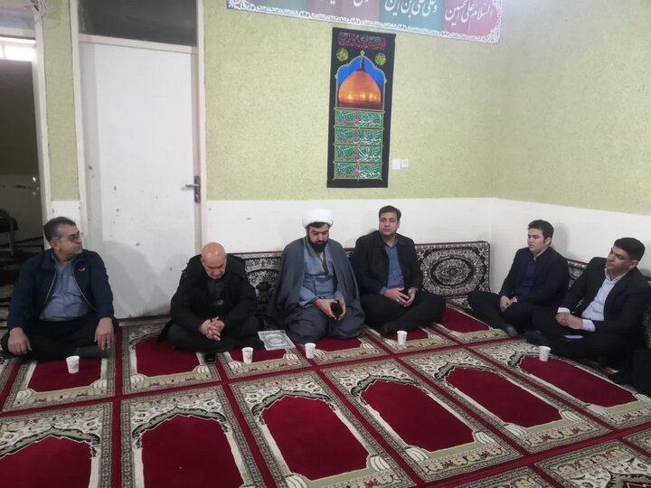 تصاویر/دیدار فرماندار چرداول با حجت‌الاسلام فریادی