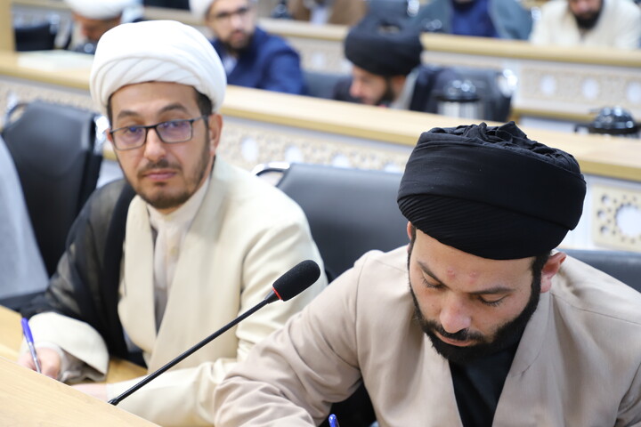 تصاویر/ حضور و سخنرانی حجت الاسلام و المسلمین ماندگاری در دومین رویداد توانمندسازی ائمه جماعت مساجد طرح محراب استان آذربایجان شرقی