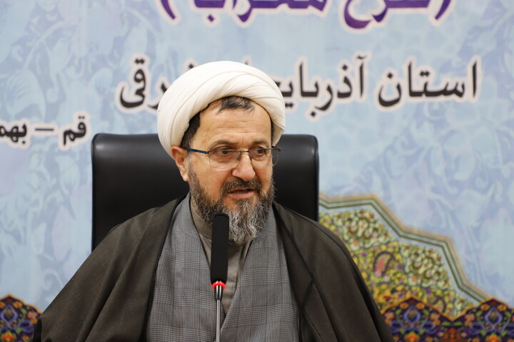 تصاویر/ حضور و سخنرانی حجت الاسلام و المسلمین ماندگاری در دومین رویداد توانمندسازی ائمه جماعت مساجد طرح محراب استان آذربایجان شرقی