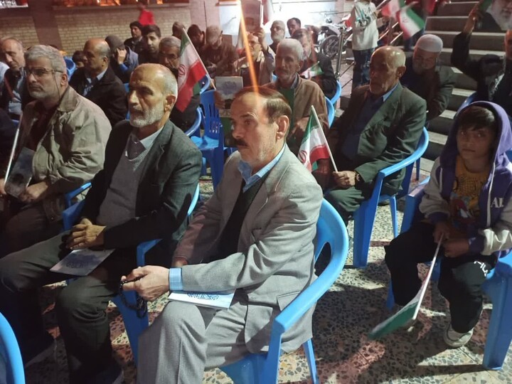 اجتماع بزرگ مردمی در محکومیت اهانت به ساحت مقدس قرآن کریم و مساجد در برازجان