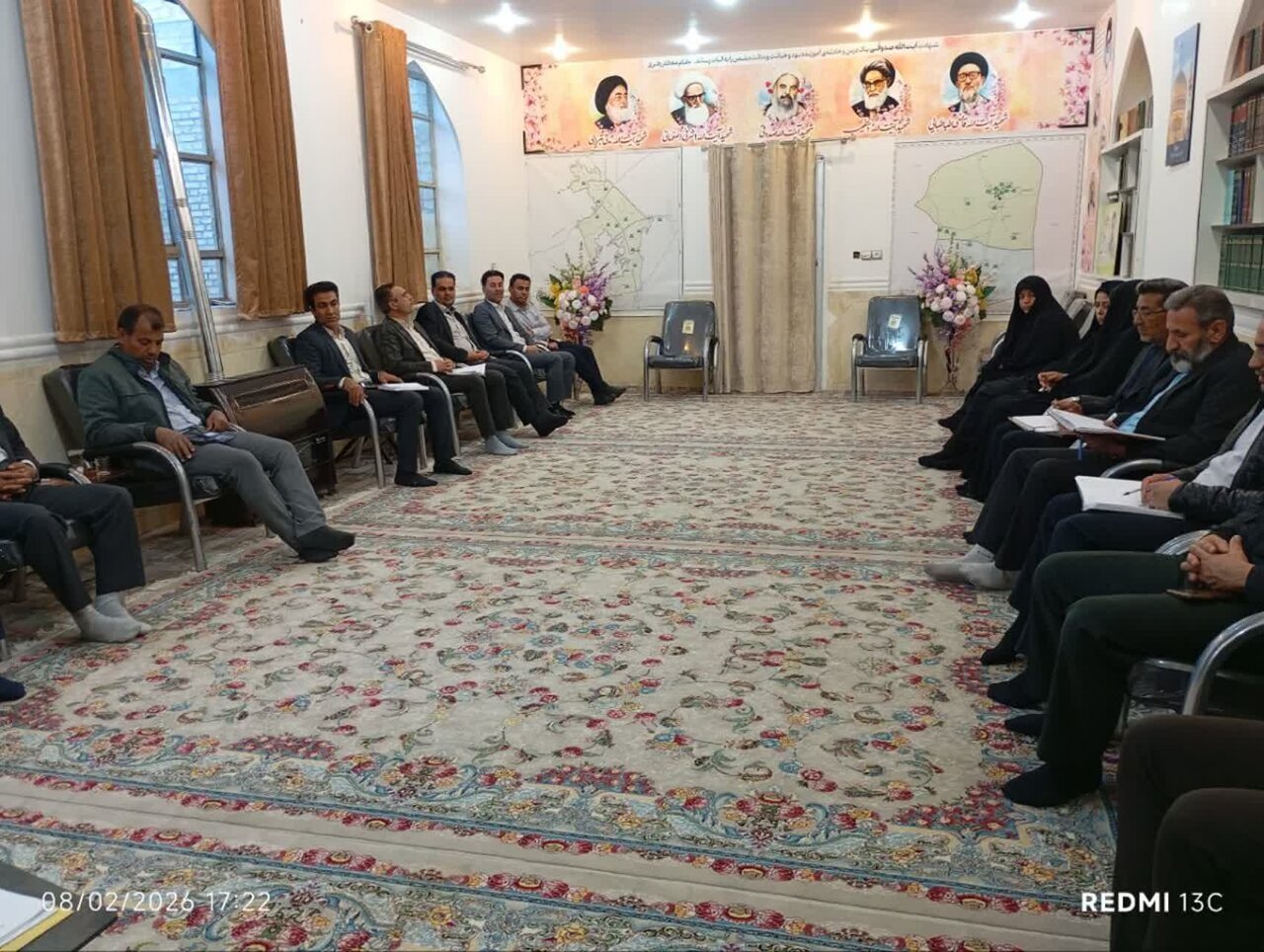 تصاویر/ برگزاری جلسه برنامه‌ریزی مراسم بزرگداشت یوم‌الله ۲۲ بهمن