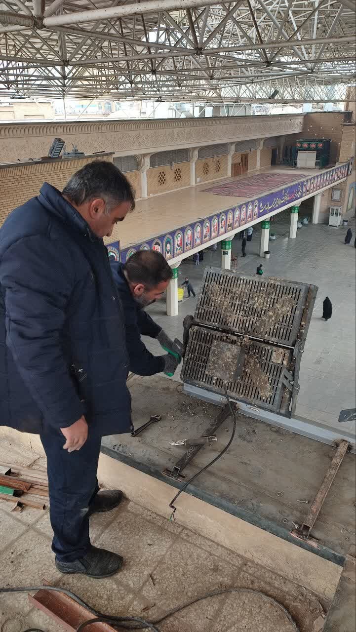 افزایش راندمان روشنایی و کاهش مصرف برق حرم بانوی کرامت با استفاده از هوش مصنوعی