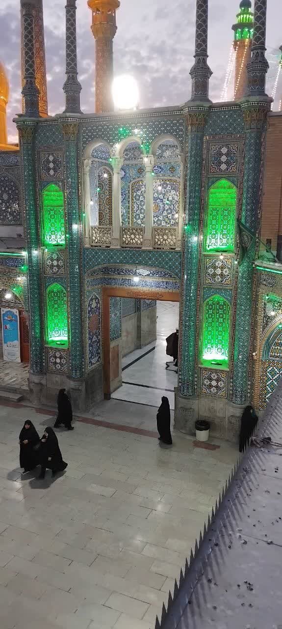 افزایش راندمان روشنایی و کاهش مصرف برق حرم بانوی کرامت با استفاده از هوش مصنوعی