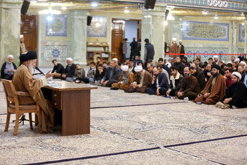 تصاویر/ گردهمایی کارکنان مدیریت حوزه علمیه قم