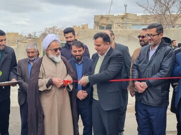 افتتاح و کلنگ زنی ۲۷پروژه‌ بخش برزک+تصاویر
