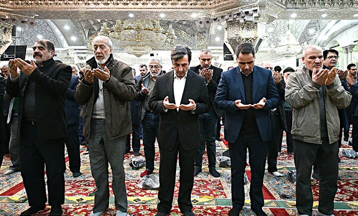 تصاویر/ گرامیداشت سالروز تشرف امام خمینی(ره) به حرم حضرت عبدالعظیم(ع)