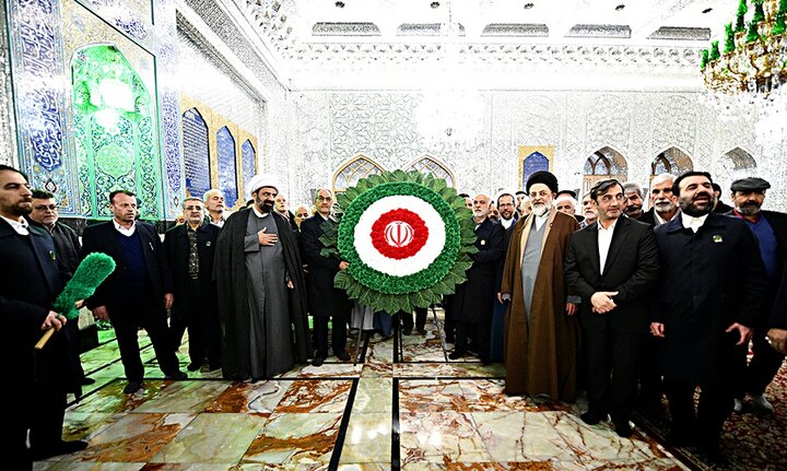 تصاویر/ گرامیداشت سالروز تشرف امام خمینی(ره) به حرم حضرت عبدالعظیم(ع)