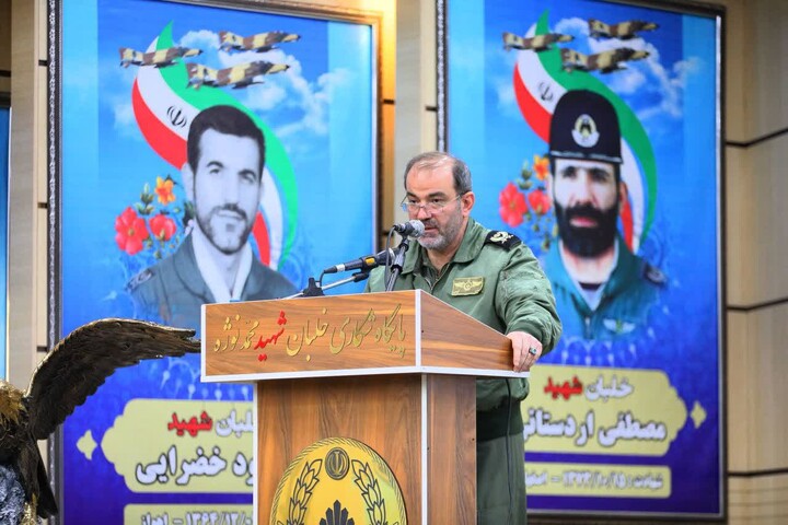 تصاویر / مراسم گرامیداشت روز نیروی هوایی در پایگاه شهید نوژه همدان