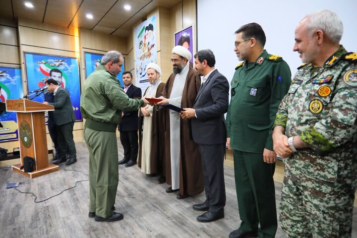 تصاویر / مراسم گرامیداشت روز نیروی هوایی در پایگاه شهید نوژه همدان