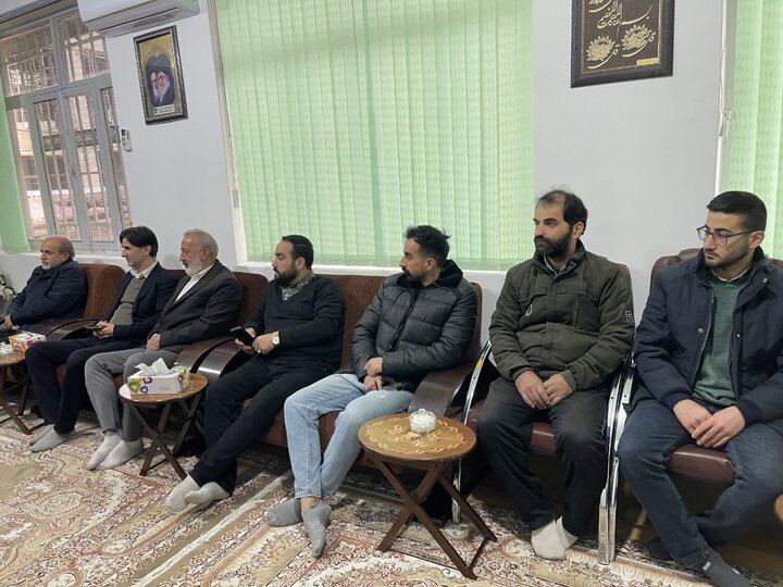 تصاویر/ دیدار جمعی از علاقه‌مندان، مدیران، مربّیان و بازیکنان رشته‌ی ورزشی  چوگان با امام جمعه تالش