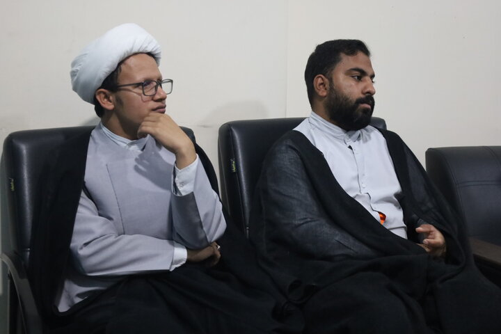 تصاویر/دیدار مسئول دفتر نمایندگی ولی فقیه در سپاه امام سجاد (ع) هرمزگان با مدیر حوزه علمیه استان هرمزگان