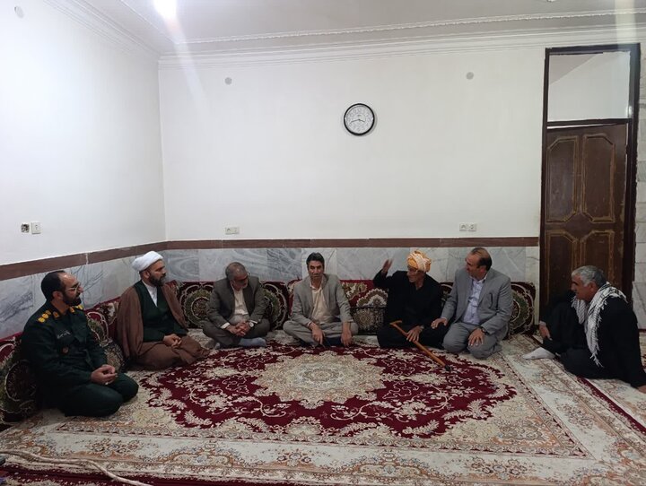 دیدار رئیس شورای هماهنگی تبلیغات با خانواده معظم شهدا