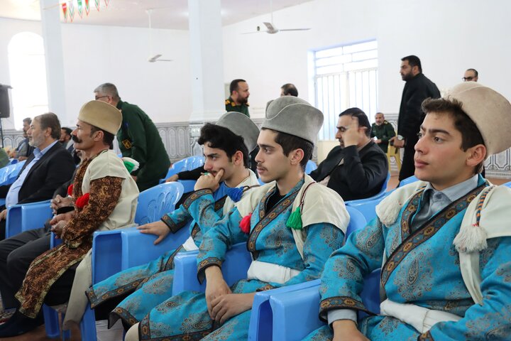 آیین افتتاح پروژه آبرسانی بخش رغیوه شهرستان هفتکل همزمان با دهه فجر باحضور حجت الاسلام والمسلمین موسوی‌فرد نماینده ولی فقیه در خوزستان