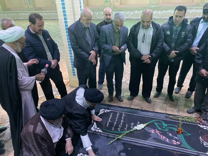 تصاویر/ سفر نماینده ولی فقیه در کاشان به شهر بادرود