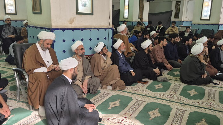 تصاویر/ تصاویر/ درس اخلاق حجت‌الاسلام والمسلمین حسینی امام جمعه کاشان