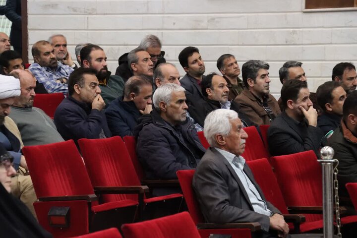 تصاویر/همایش جریان شناسی و هم اندیشی مردم شهرستان محلات