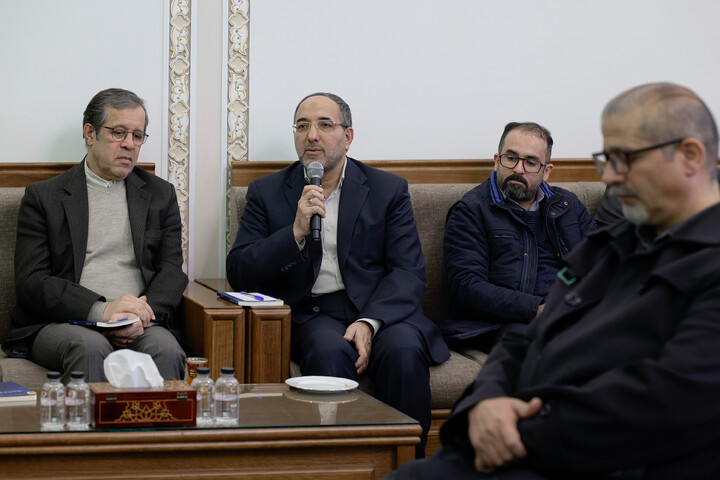 تصاویر/ دیدار اعضای بنیاد ملی نخبگان خراسان رضوی با تولیت آستان قدس رضوی