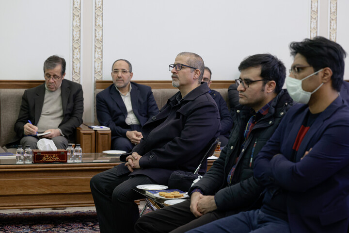 تصاویر/ دیدار اعضای بنیاد ملی نخبگان خراسان رضوی با تولیت آستان قدس رضوی