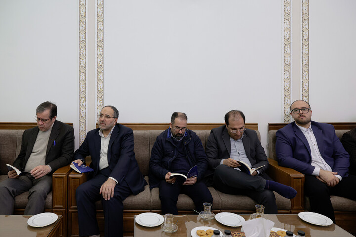 تصاویر/ دیدار اعضای بنیاد ملی نخبگان خراسان رضوی با تولیت آستان قدس رضوی