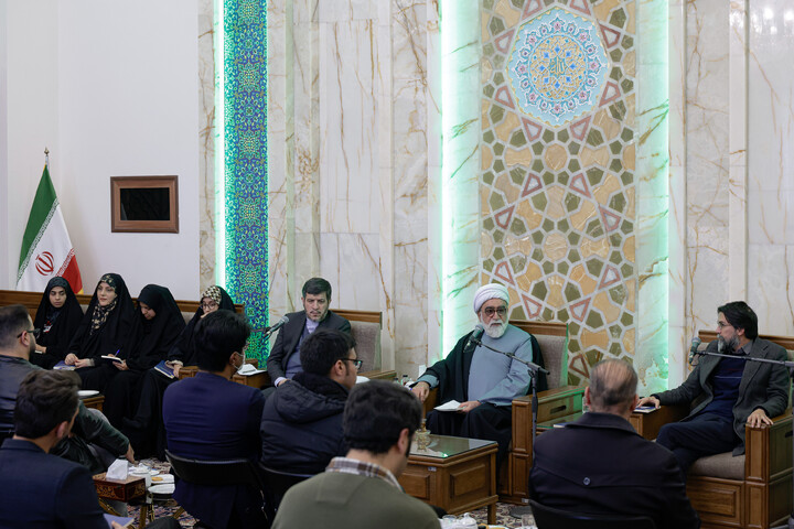 تصاویر/ دیدار اعضای بنیاد ملی نخبگان خراسان رضوی با تولیت آستان قدس رضوی