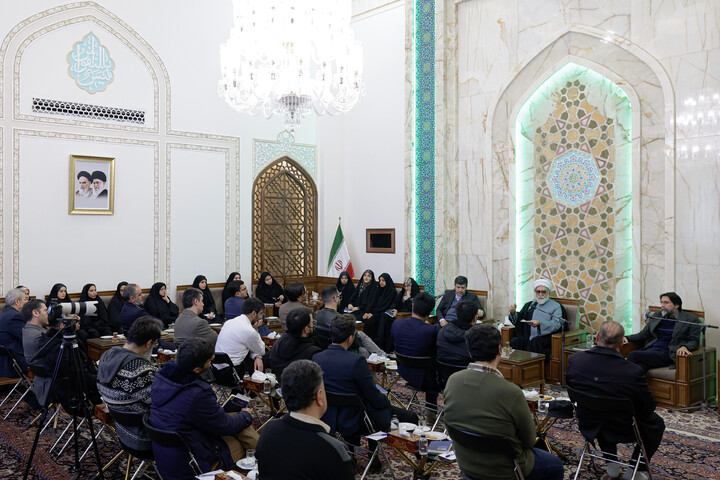 تصاویر/ دیدار اعضای بنیاد ملی نخبگان خراسان رضوی با تولیت آستان قدس رضوی