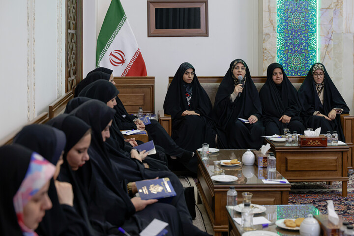 تصاویر/ دیدار اعضای بنیاد ملی نخبگان خراسان رضوی با تولیت آستان قدس رضوی