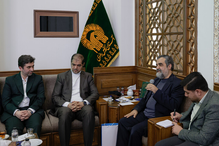 تصاویر/ دیدار اعضای بنیاد ملی نخبگان خراسان رضوی با تولیت آستان قدس رضوی