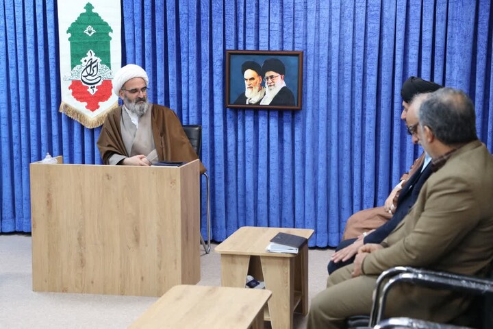 تصاویر/ دیدار مسئولان دانشگاه فرهنگیان استان سمنان با نماینده ولی فقیه در استان