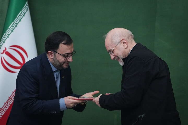 تصاویر/ دیدار اعضای شورای هماهنگی یوم الله دهه فجر با قالیباف