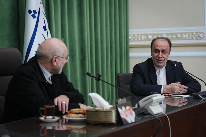 تصاویر/ دیدار اعضای شورای هماهنگی یوم الله دهه فجر با قالیباف