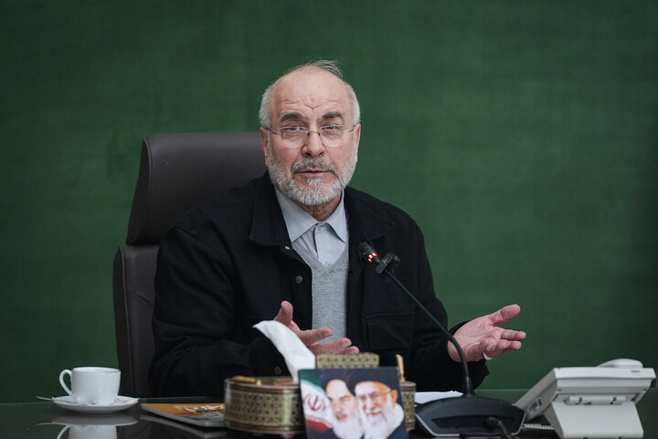 تصاویر/ دیدار اعضای شورای هماهنگی یوم الله دهه فجر با قالیباف