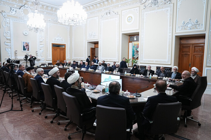 تصاویر/ دیدار اعضای شورای هماهنگی یوم الله دهه فجر با قالیباف