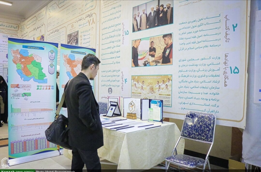 برگزاری اولین نمایشگاه پژوهشی-تبلیغی مجتمع حوزوی مشکات