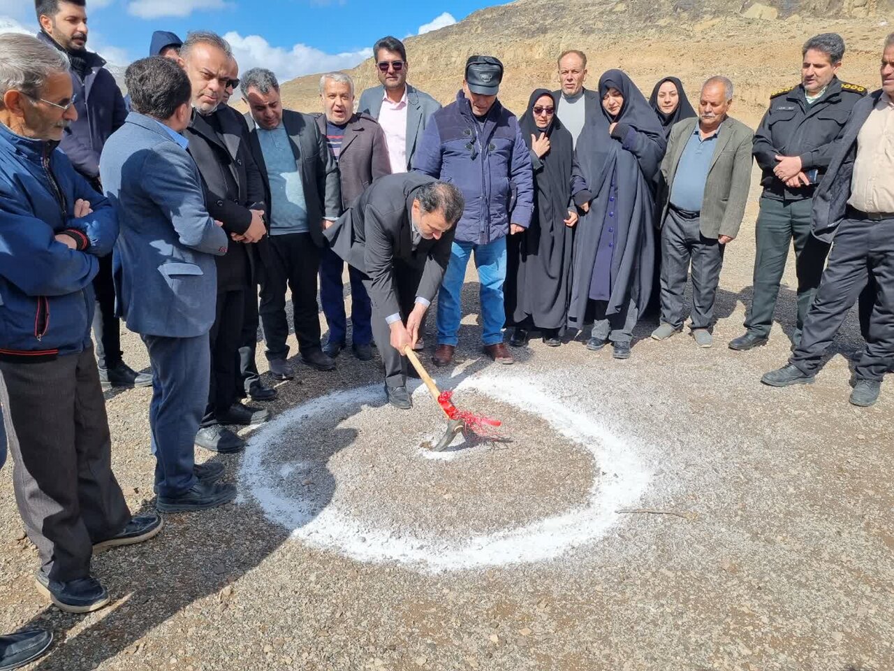 افتتاح و کلنگ‌زنی ۳۱پروژه با اعتبار ۱۰۱ میلیارد تومان در بخش‌ نیاسر +تصاویر