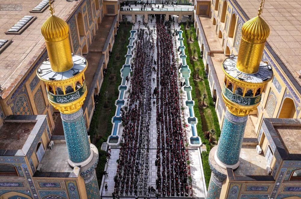 برعاية العتبة العلوية المقدسة.. 9 آلاف طالب وطالبة يحتفلون بتخرجهم في رحاب صحن السيدة فاطمة (عليها السلام)