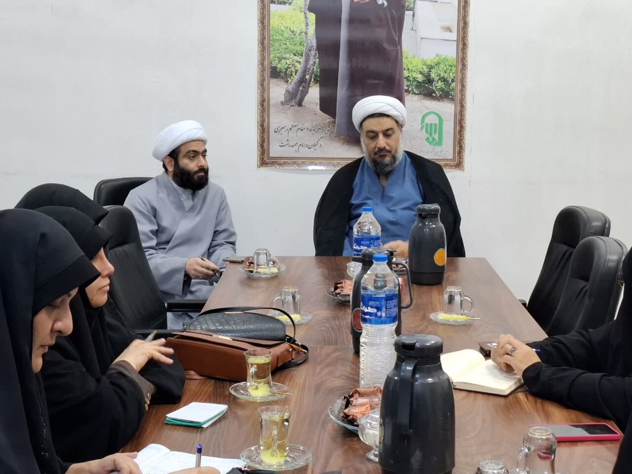 نشست مشترک معاون تبلیغ و رابطین مدارس طرح امین گیلان برگزار شد