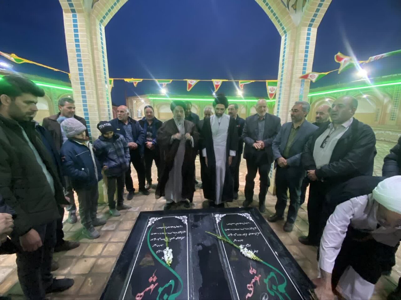 سفر نماینده ولی‌فقیه در کاشان به شهر بادرود + عکس