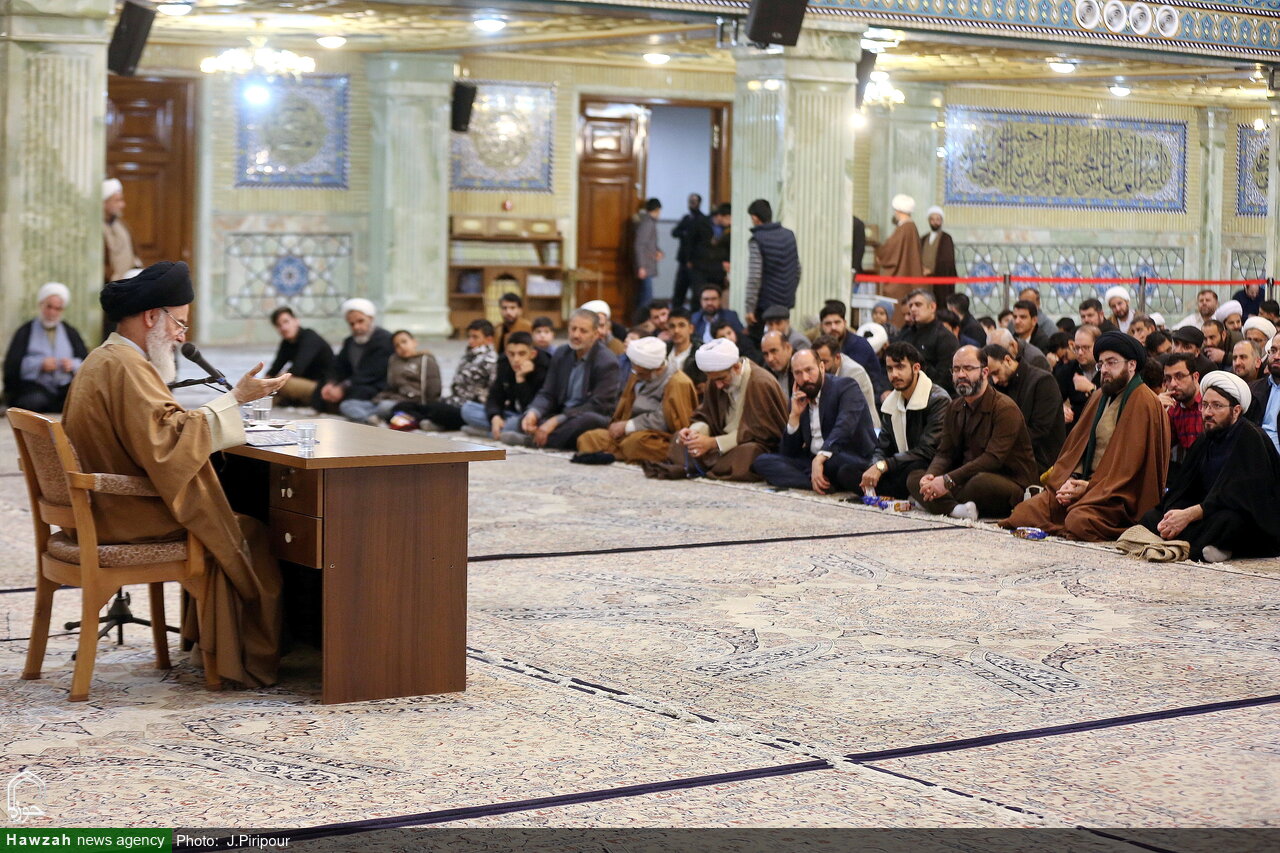 تصاویر/ گردهمایی کارکنان مدیریت حوزه علمیه قم