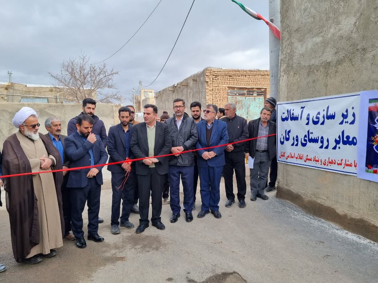 افتتاح و کلنگ زنی ۲۷پروژه بخش برزک+تصاویر