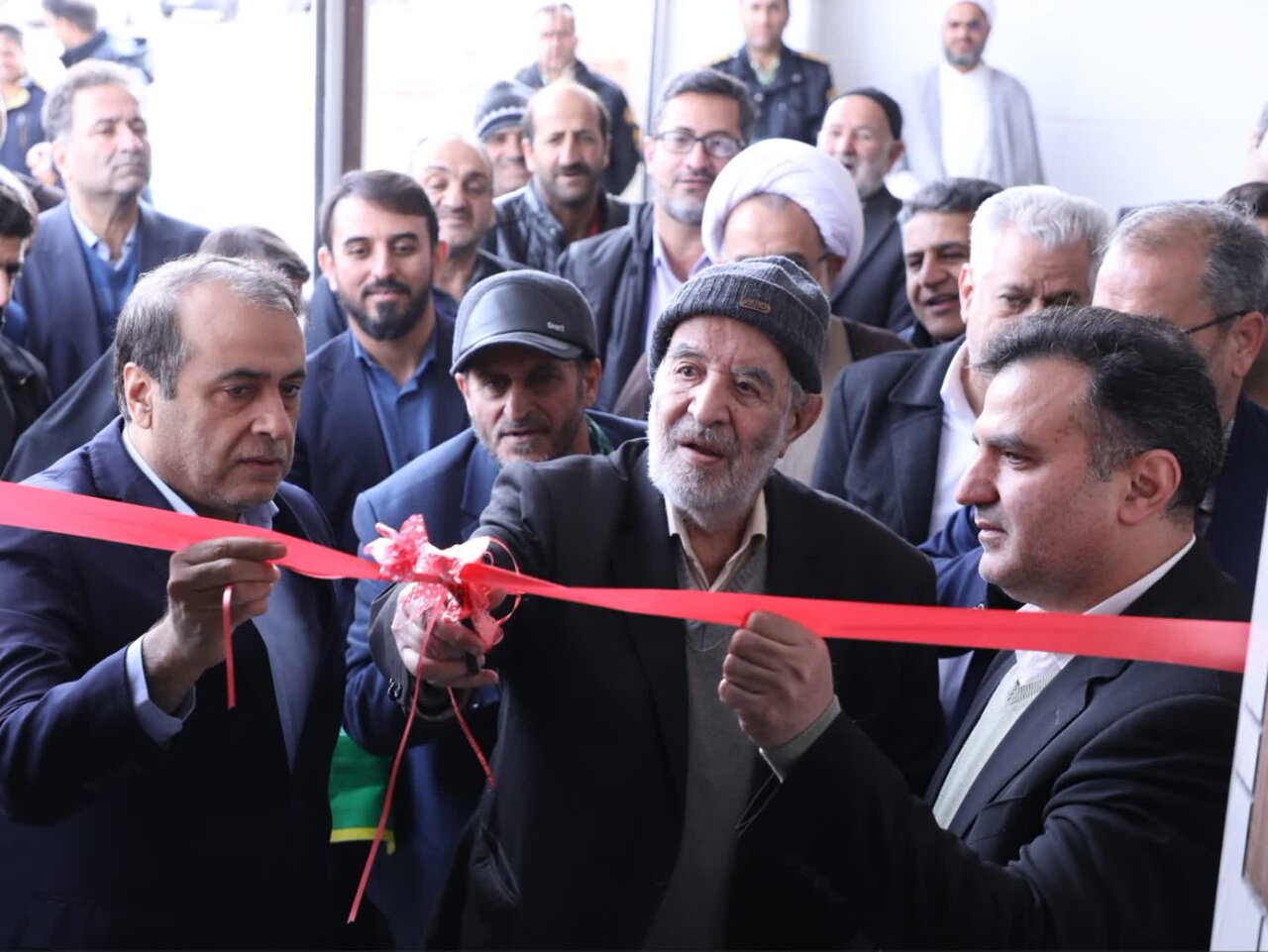 افتتاح و کلنگ زنی ۲۷پروژه بخش برزک+تصاویر