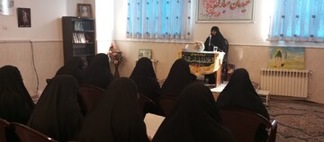 تصاویر/ بازدید مدیر حوزه علمیه خواهران استان کرمان از مدرسه علمیه الزهرا(س) شهربابک