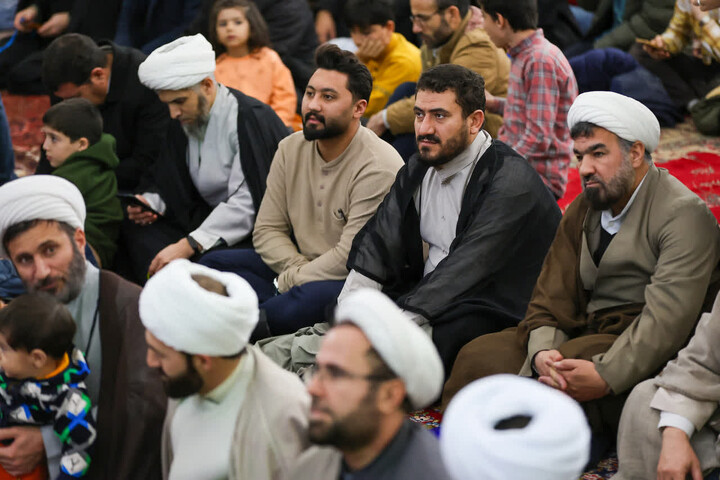 تصاویر | جشن انقلاب خانواده های طلاب و روحانیون تبریز در امام زاده سیدمحمد کججانی
